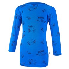 Smyk DR T-Shirt Druck Outlast® - blau royal Waschbären