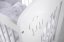 KLUPS Cama de bebê NEL Cloud 120x60 cm branco