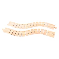 Bigjigs Rail Flexible Gleis 2 Stück