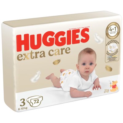 HUGGIES® Extra Care Wegwerfwindeln 3 (6-10 kg) 72 Stk