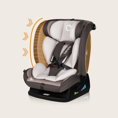 LIONELO Bilbarnstol Aart i-Size (40-150 cm) Beige Latte