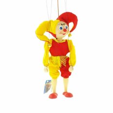 Drewniane duże marionetki - Kasper