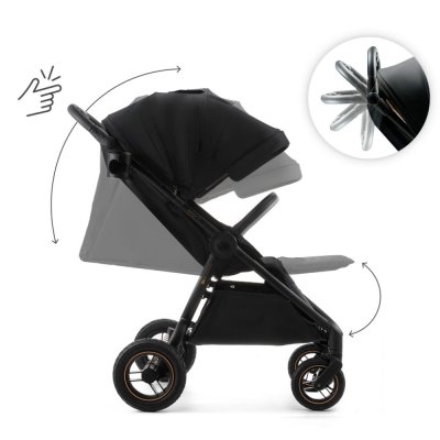 KINDERKRAFT Kočárek sportovní Mitzy Air Black