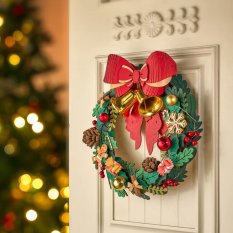 RoboTime 3D wooden puzzle Christmas wreath