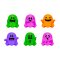 Schylling NeeDoh Groovy Ghosts