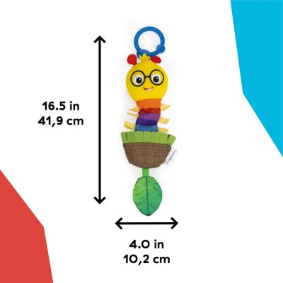 BABY EINSTEIN Spielzeug mit Rassel, aufziehbar am C-Ring Cal-a-Puller™ 0m+