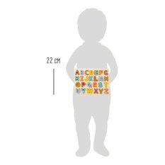 small foot Safari Alphabet Peg Puzzle