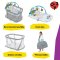 BABY EINSTEIN Berço com parque infantil e piano 3 em 1 Kick & Snooze™ 0m+