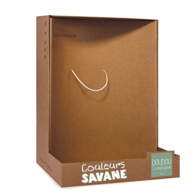 Doudou Jucărie de pluș girafă Couleurs Savane 25 cm