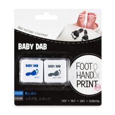 BABY DAB Color para estampados infantiles 2uds azul, gris