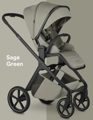 EASYWALKER Kombi-Kinderwagen Zoey Salbeigrün