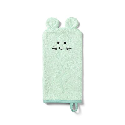 BABYONO Myjka bambusowa - zielona 25x12 cm