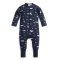 ERGOPOUCH Kombinezon do spania z bawełny organicznej Onesie Whale 2-3 lata, 2,5 tog