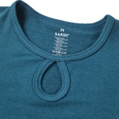 Šaty smyk 3/4 rukáv Outlast® - tm. smaragd