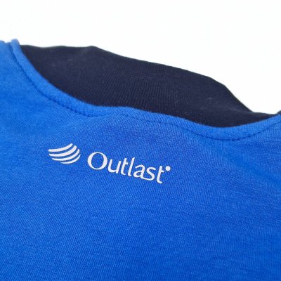 Bluza REFLEX smyk rozpinana Outlast® - modrá royal