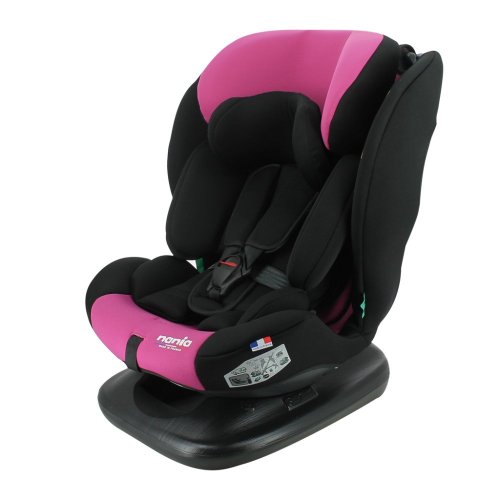 NANIA Bilbarnstol (40-150 cm) Pictor Pink