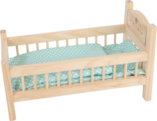 small foot Houten poppenbed natuurlijk