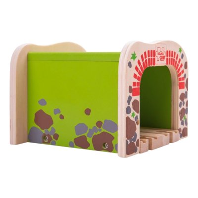 Bigjigs Rail Túnel Ferroviário Duplo