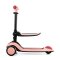 KINDERKRAFT Hamaca y patinete 2 en 1 Halley Rose rosa
