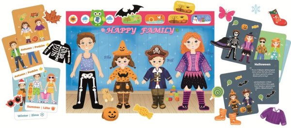 2Kids Toys Magnetic Dressing Family