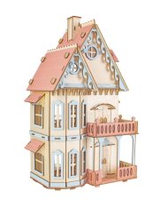 Woodcraft Drewniane puzzle 3D Gotycka willa