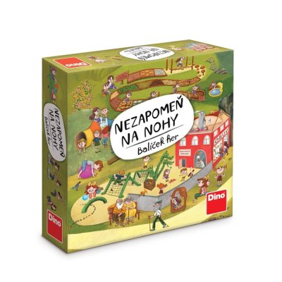 Dino Educational Game Don't Forget Your Feet