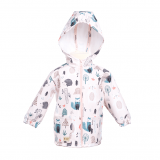 Monkey Mum® Softshell Baby Jacket with Membrane - Diurnal Animals