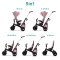 KINDERKRAFT SELECT Triciclo Easytwist Mauvelous Pink, Premium
