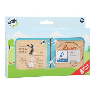 small foot Drewniana książeczka Lex