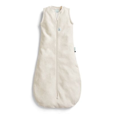 ERGOPOUCH Śpiwór bawełna organiczna Jersey Oatmeal Marle 3-12 m, 6-10 kg, 0,2 tog