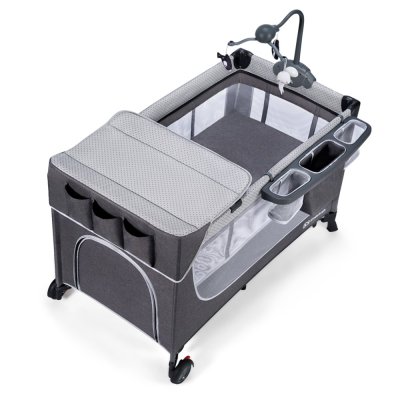 KINDERKRAFT SELECT Reisebett Leody Zubehör Leody Grey, Premium