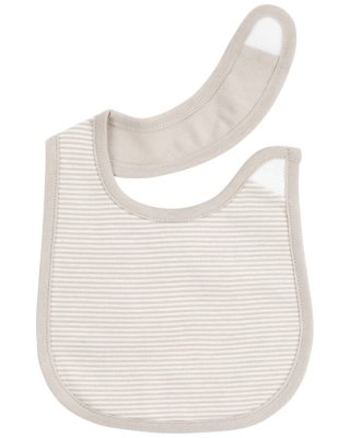 CARTER'S Bib Elephant Stripe neutral MFL 3 kom