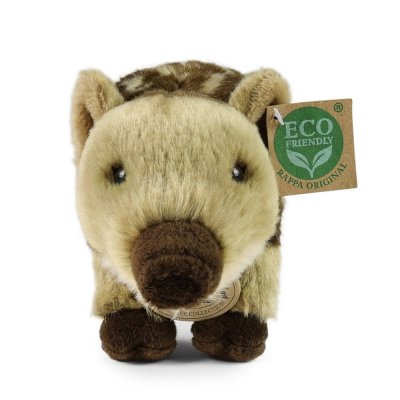 Rappa Plišasti prašič divji 22 cm ECO-FRIENDLY