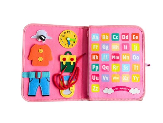 2Kids Toys Senzorična busy knjiga Samorog 3