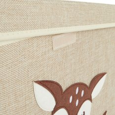 Bieco - Förvaringslåda med lock - rådjurskid