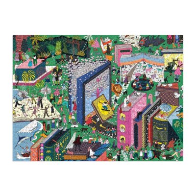 Puzzle Galison Mundo dos Livros 1000 peças