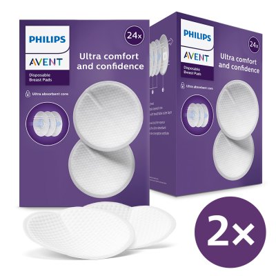 Coppette assorbilatte usa e getta Philips AVENT 2x24 pz