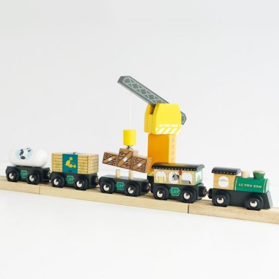 Le Toy Van Tren de marfă Green