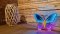 2Kids Toys LED NEON LIGHT lampka Motyl