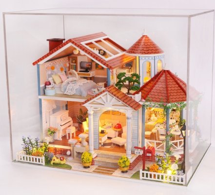 2Kids Toys miniatura domku Dom kolorowej glazury