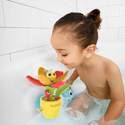 YOOKIDOO Wasserspielzeug Blume mit Wasserkocher ab 18 Monaten