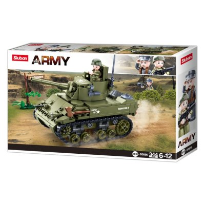 Sluban Army WW2 M38-B0856 Kleiner alliierter Panzer