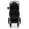 KINDERKRAFT Kombi-Kinderwagen Moov 2 Air 3in1 Pure Black