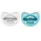 CHICCO Schnuller Physio Luxe grün/grau 16-36m, 2 Stk