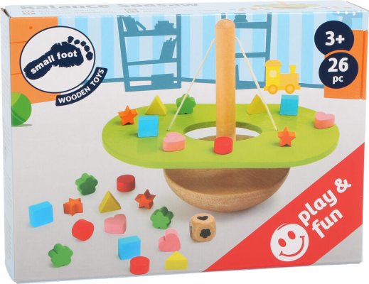 small foot Motorikspielzeug aus Holz Balancierwippe