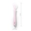 BABYONO Silicone spoon - pink 6m+