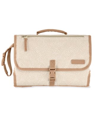 SKIP HOP Wickelauflage Reise 2in1 Pronto Beige Swirl Dot