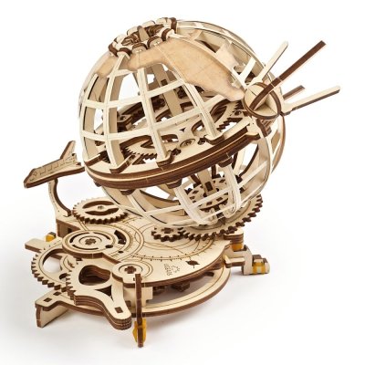 Puzzle mécanique en bois 3D Ugears Globe