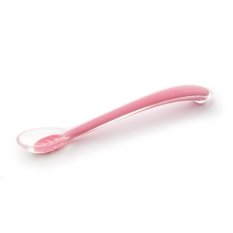 CANPOL BABIES Cuillère en silicone rose