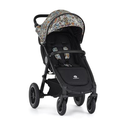 Passeggino PETITE&MARS Street2 Air Black Limited 100 Wonderland completo